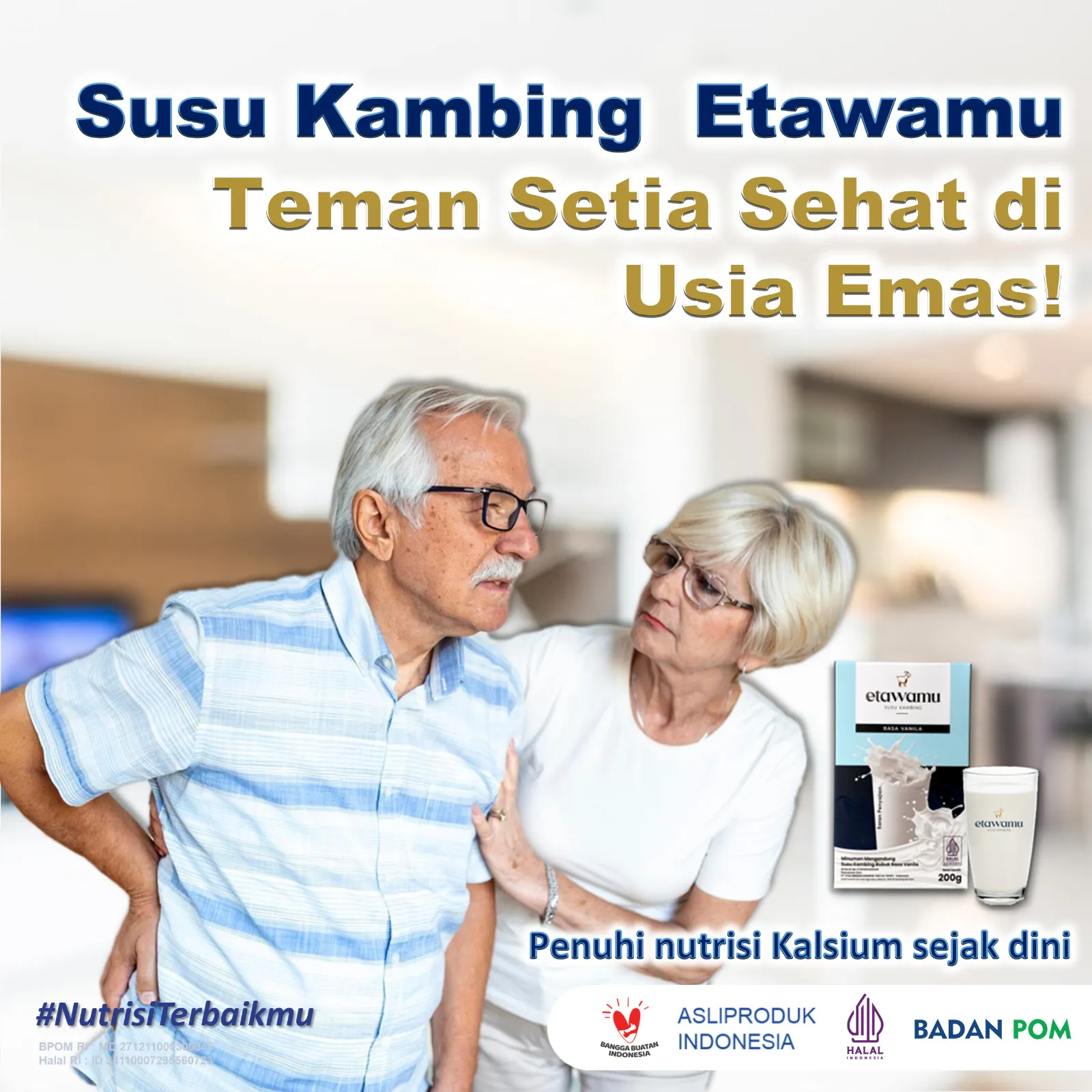 Susu Kambing Untuk Lansia Banjarnegara, ORIGINAL BPOM