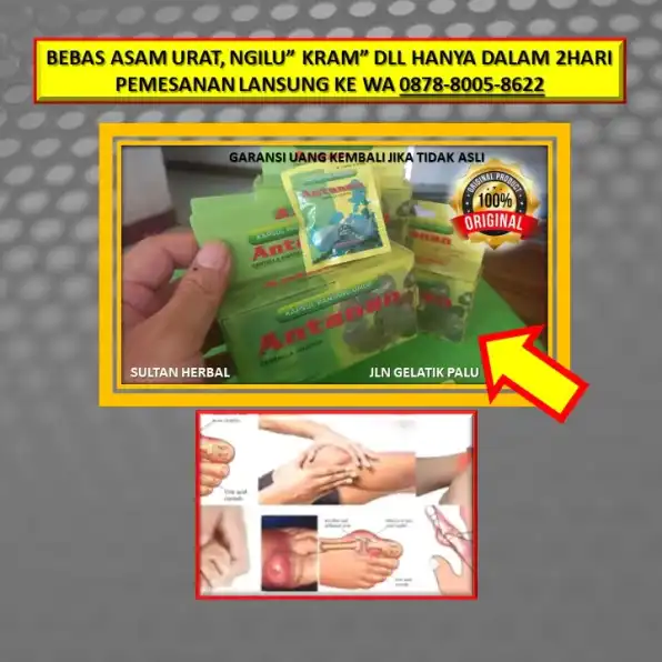 WA: 0878-8005-8622 Obat Asam Urat Cap Tawon Di Kota Palu