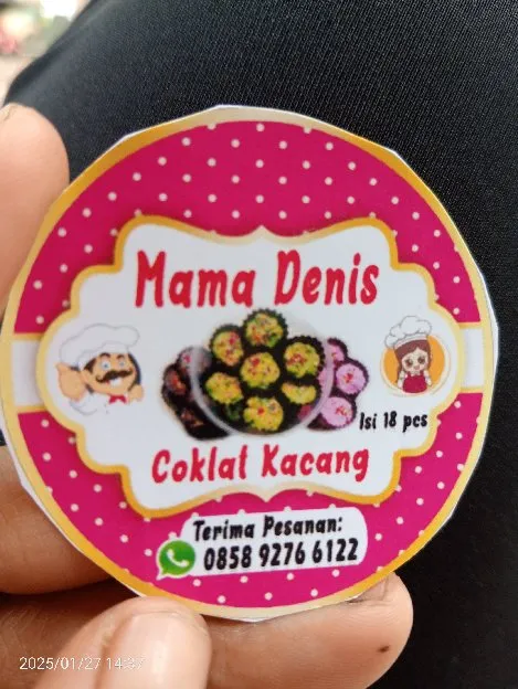 coklat kacang mama denis