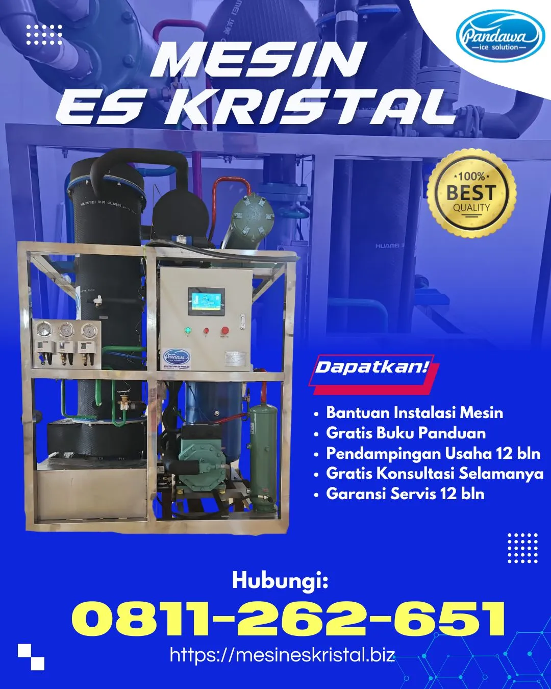 HARGA MESIN PEMBUAT ES BATU KRISTAL BANGGAI KEPULAUAN, SULTENG
