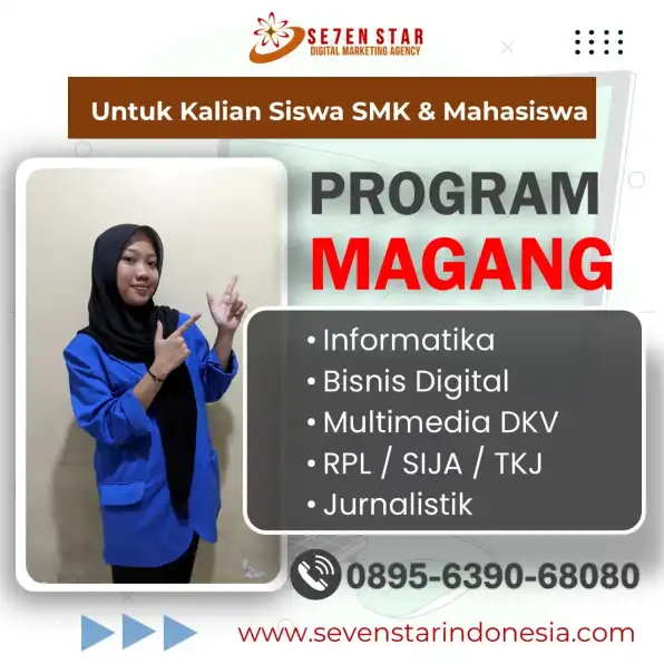 WA 0895-6390-68080, Lokasi Prakerin Bisnis Digital di Kediri yang Nyaman