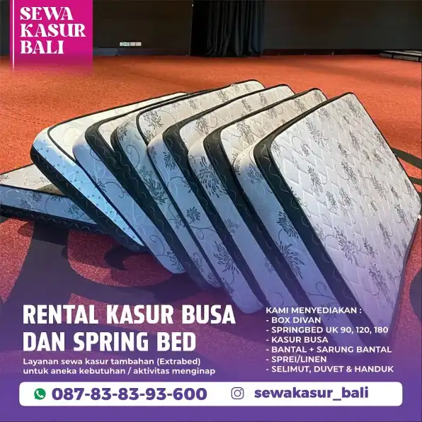 perSewaan Kasur Bali | WA/Telp. : 0878 3839 3600