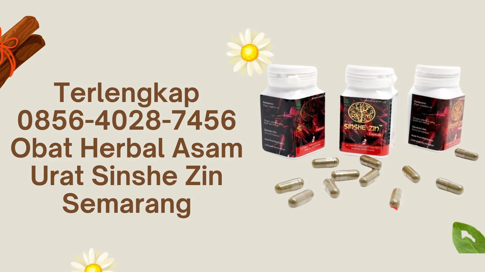 Terlengkap 0856-4028-7456 Obat Herbal Asam Urat Sinshe Zin Semarang