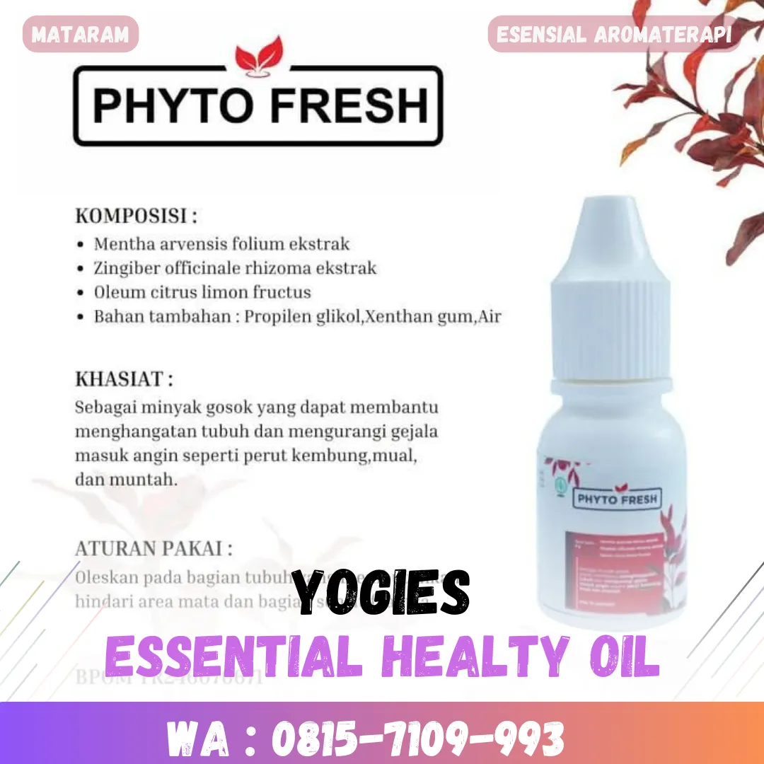 YOGIES, Agen Minyak pijat menyegarkan Kota Mataram
