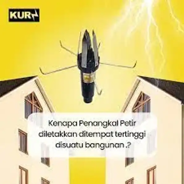 Toko Agen Teknisi Spesialis Pasang Penangkal Petir Rumah Kabupaten Kuningan ~ Kuningan [] Harga Paket Penangkal Petir Terbaik