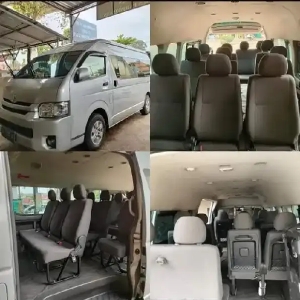 Sewa Mobil Hiace Jamb plus Driver 0813-6646-0626 Mutiara Indah