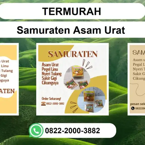 TERMURAH, 0822-2000-3882 DISTRIBUTOR SamUrat en Asam Urat Pekanbaru