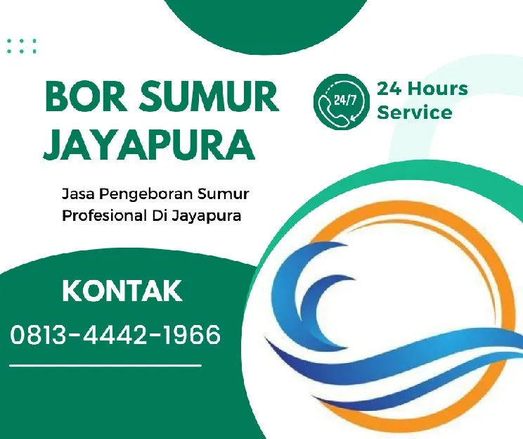 Jasa Bor Sumur Dalam Jayapura 0813  4442  1966
