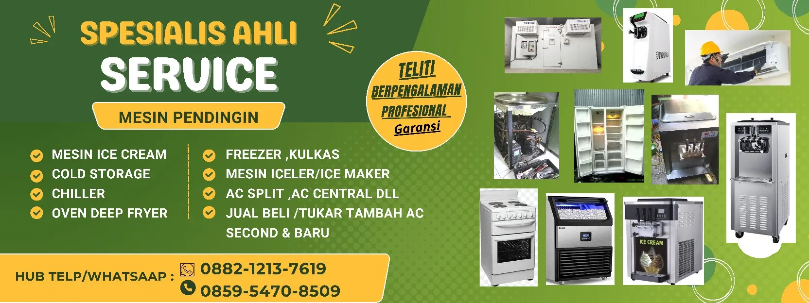 Jasa Service OVEN Microwave dan Deep Fryer Teliti dan Amanah