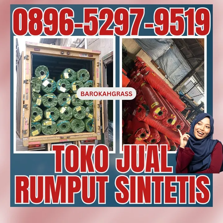 0896-5297-9519 (Bu Diana), Alamat Toko Rumput Sintetis Palu Pinembani