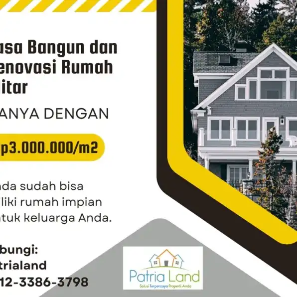 Kontraktor Bangun Renovasi Rumah Toko Ruko 2 Lantai Minimalis Modern Wonodadi Wates Blitar Patrialand