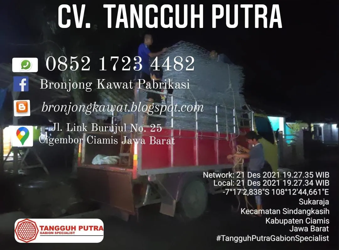 Diskon, Jual Bronjong Kawat Ciamis, di Pakis, Malang