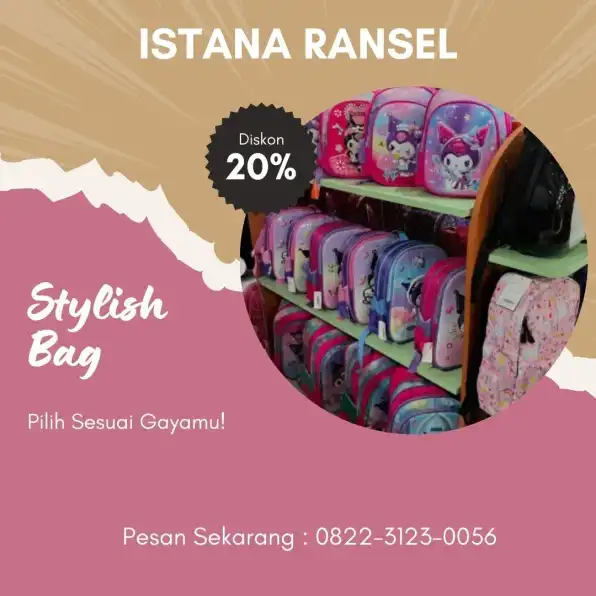 Anti-Air 0822-3123-0056 Produksi Ransel Wanita Ransel Harian Perjalanan Blora Semarang ISTANA RANSEL