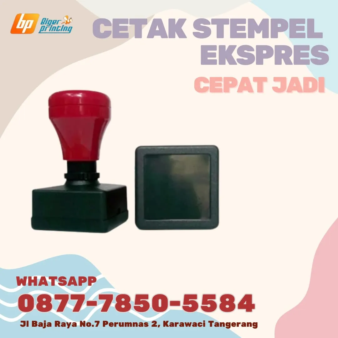 JASA MEMBUAT STEMPEL EKPSRES