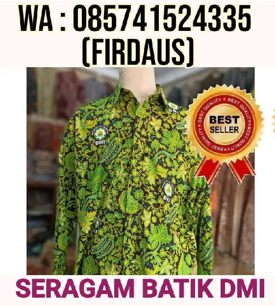 KUALITAS BATIK ASLI Penjahit Baju batik DMI Bungo Nunukan Raudhah Batik Pekalongan