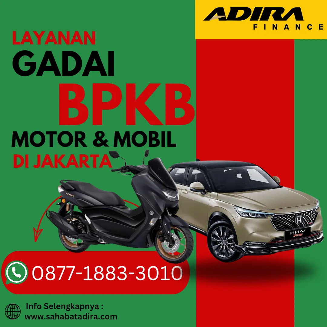 0877-1883-3010,Gadai BPKB Tanpa Ribet di Depok