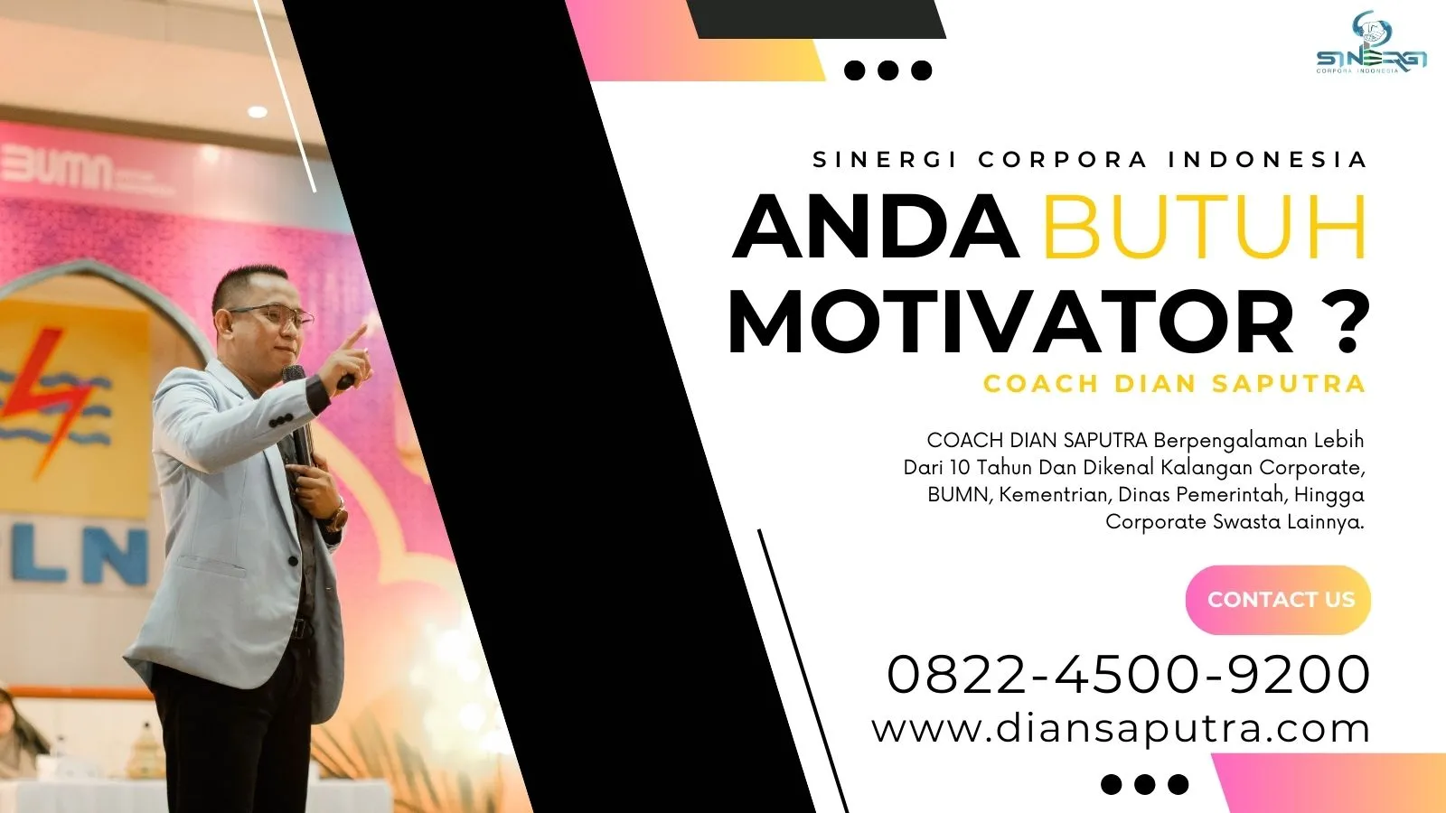 Trainer Marketing Bangka Belitung, Terpercaya & Solutif, Dian Saputra