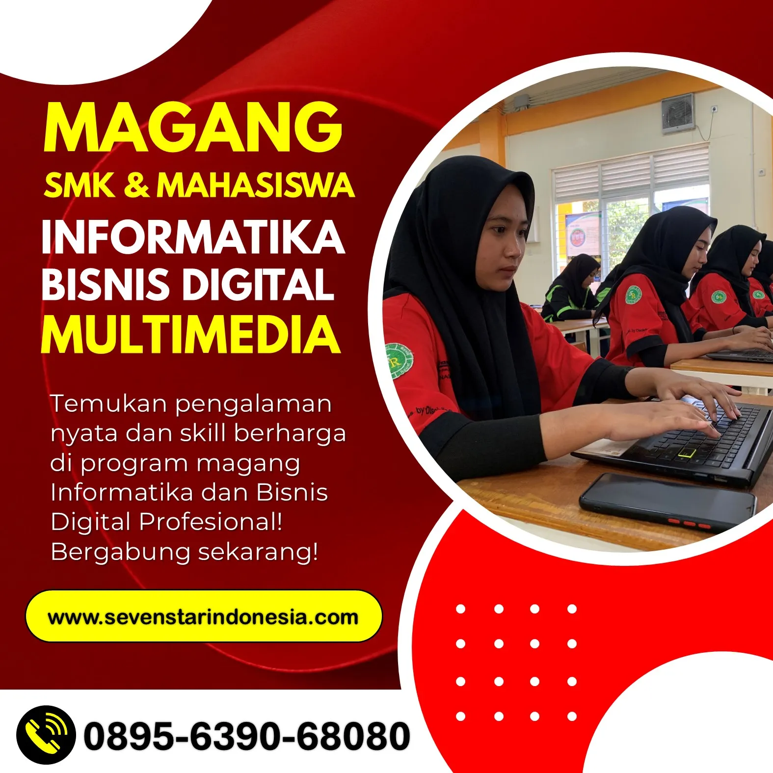 Lowongan PKL Jurusan Pengembangan Website 2025 di Malang