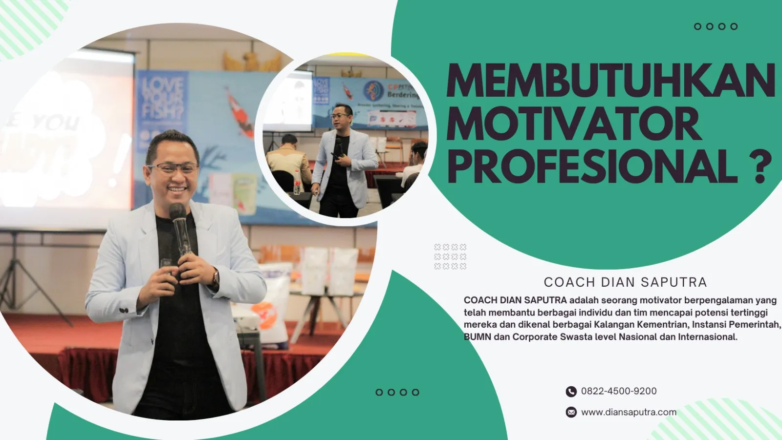 Motivator Pasuruan, Terpercaya & Solutif, Dian Saputra