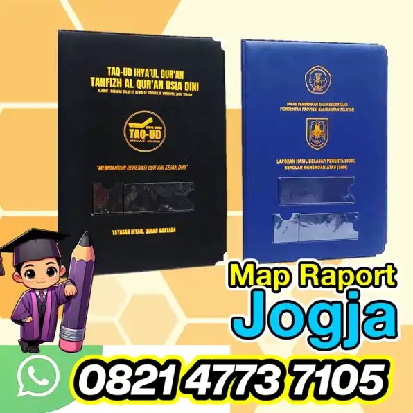 0821-4773-7105 Pembuatan Sampul Raport Map Ijazah di Pundong Bantul