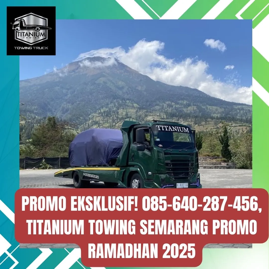 Harga Mengguncang, Promo Ramadhan Layanan Towing Dalam Kota Semarang