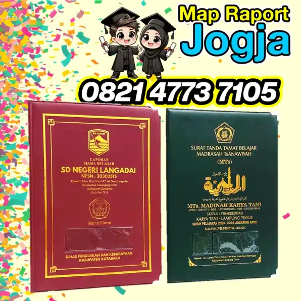 0821-4773-7105 Sampul Raport Paud Mi Map Ijazah di Bambanglipuro Bantul