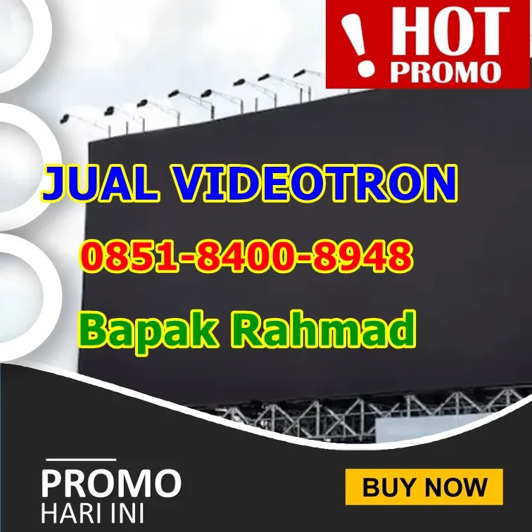 WA 08x51 84OO 89x48, Jual Videotron Transparan Di Buol