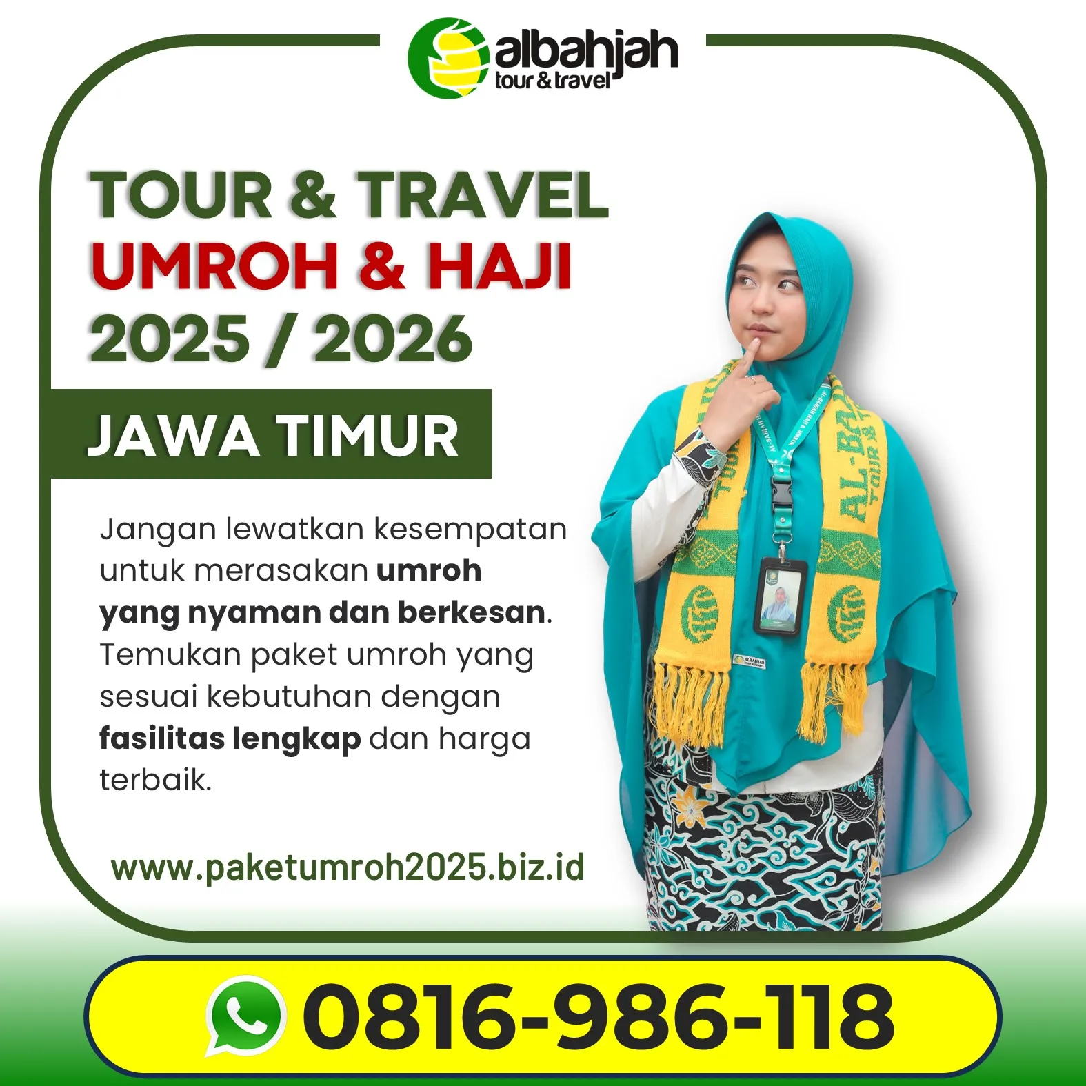 Travel Umroh Reguler 2025 Pakis Malang – Paket Lengkap & Nyaman