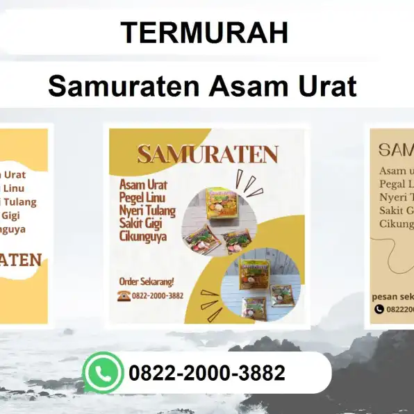 TERMURAH, 0822-2000-3882 DISTRIBUTOR Samuraten Asam urat Pasuruan