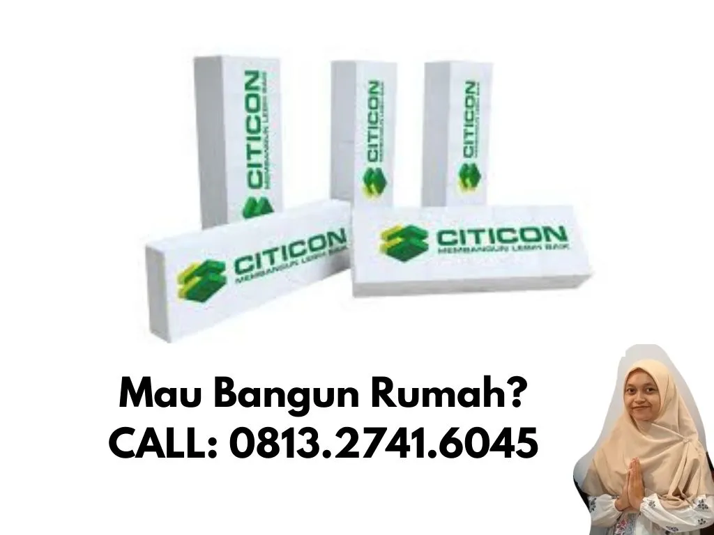 SIAP KIRIM! Bata Hebel Citicon Bogor Tengah Kota Bogor