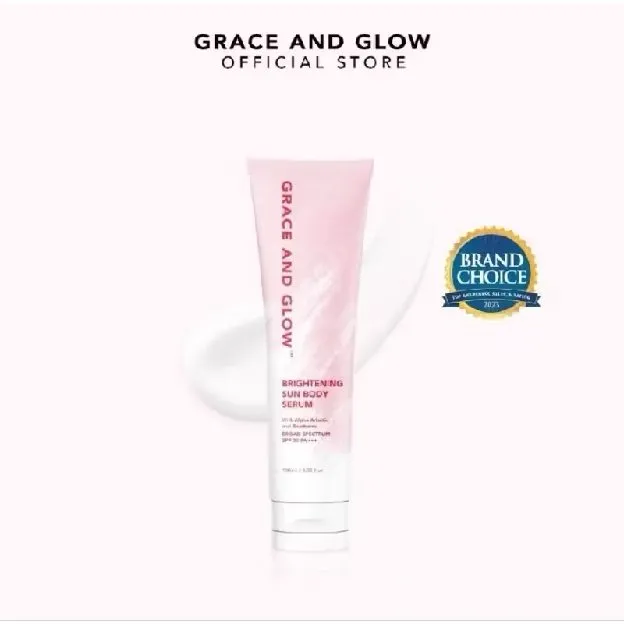 GRACE AND GLOW Brigtening Sun Body Serum Dengan SPF 30 PA+++ 100ml