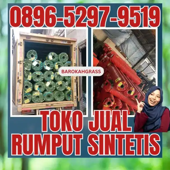 0896-5297-9519 (Bu Diana), Distributor Rumput Sintetis Padang 2 X 11 Enam Lingkung