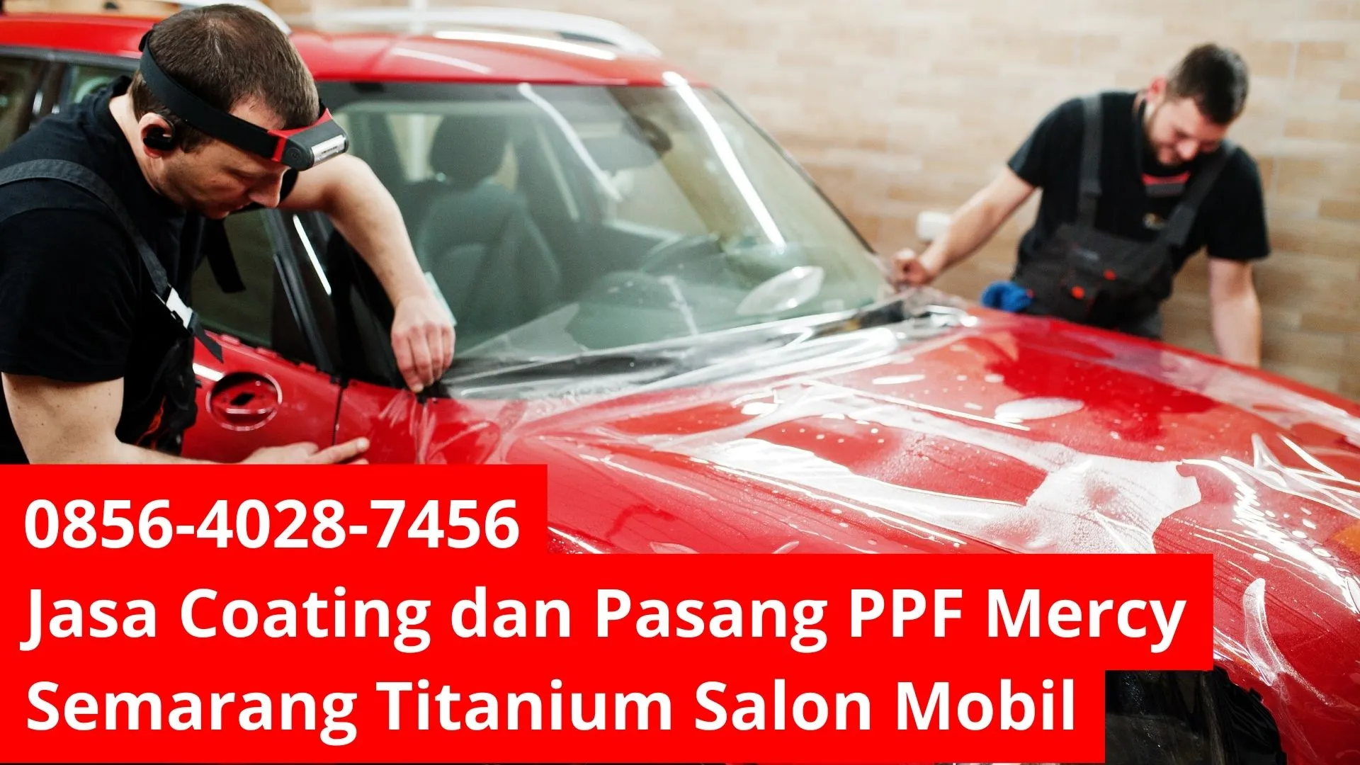 Armor Glaze  Jasa Coating dan Pasang PPF Mercy Semarang Titanium Salon Mobil