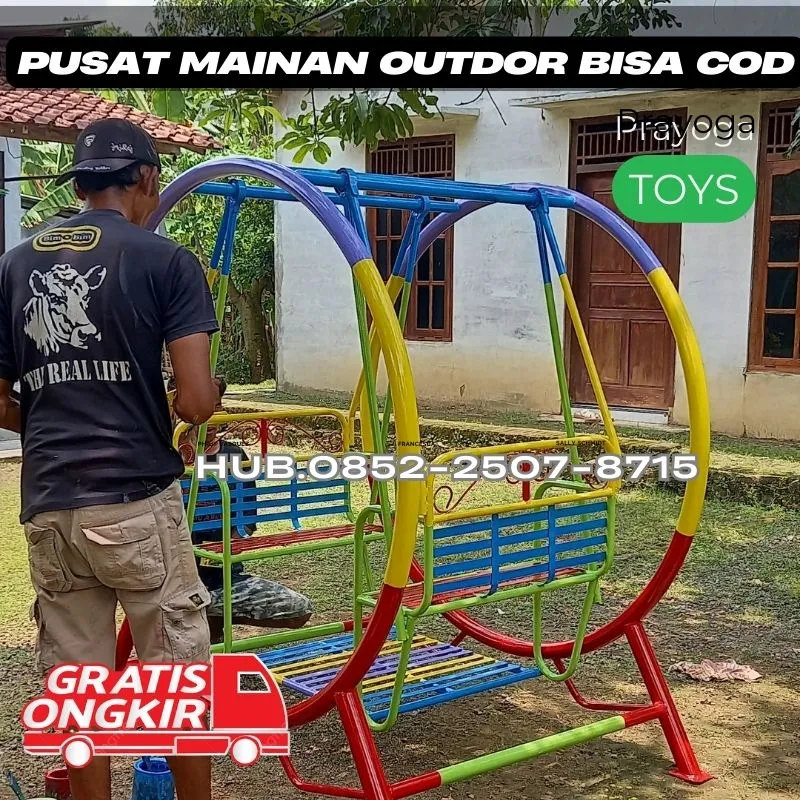 Rekomendasi Ayunan Besi Taman Dan Jembatan Goyang Kec Bandar Pacitan