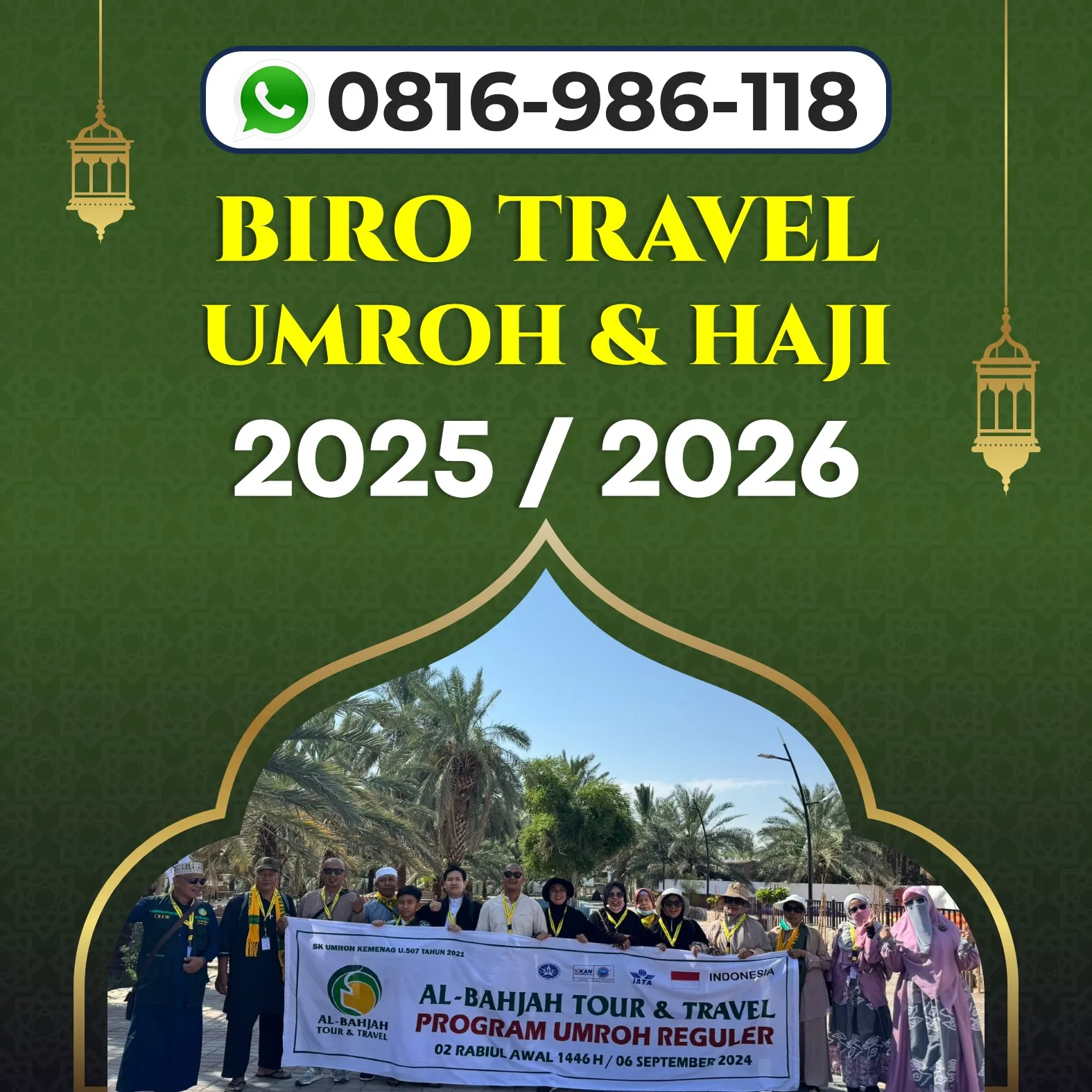 Travel Umroh Akhir Tahun 2025 Selorejo Blitar AL Bahjah
