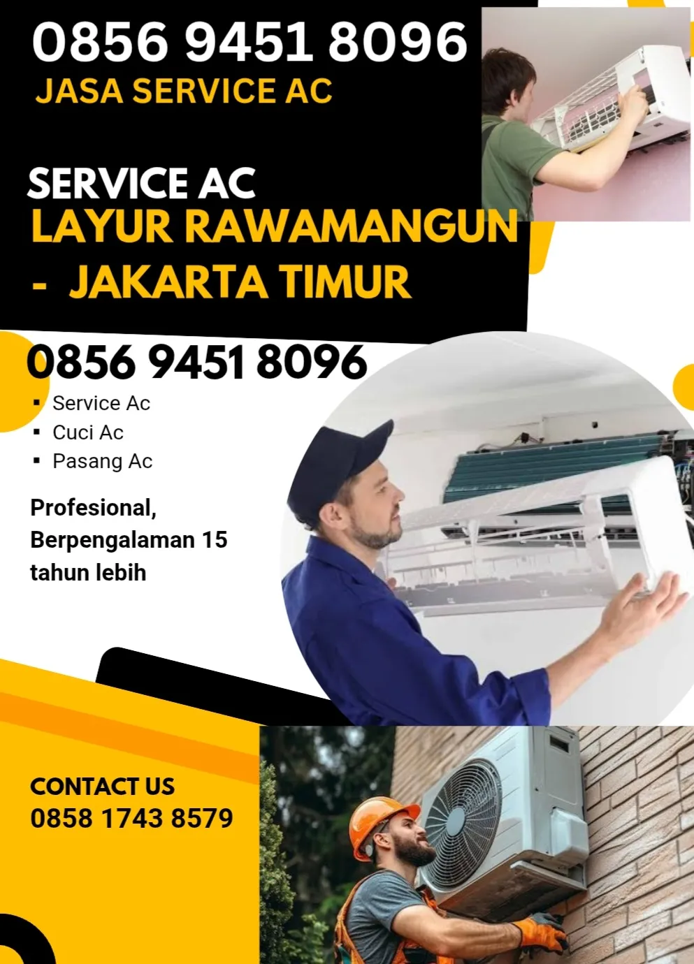 Service Ac Layur Rawamangun Jakarta Timur 0858 1743 8579