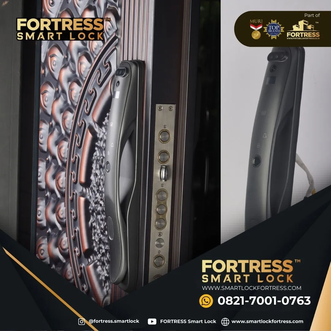 (FORTRESS) Smart Door Lock Brand Di Palu