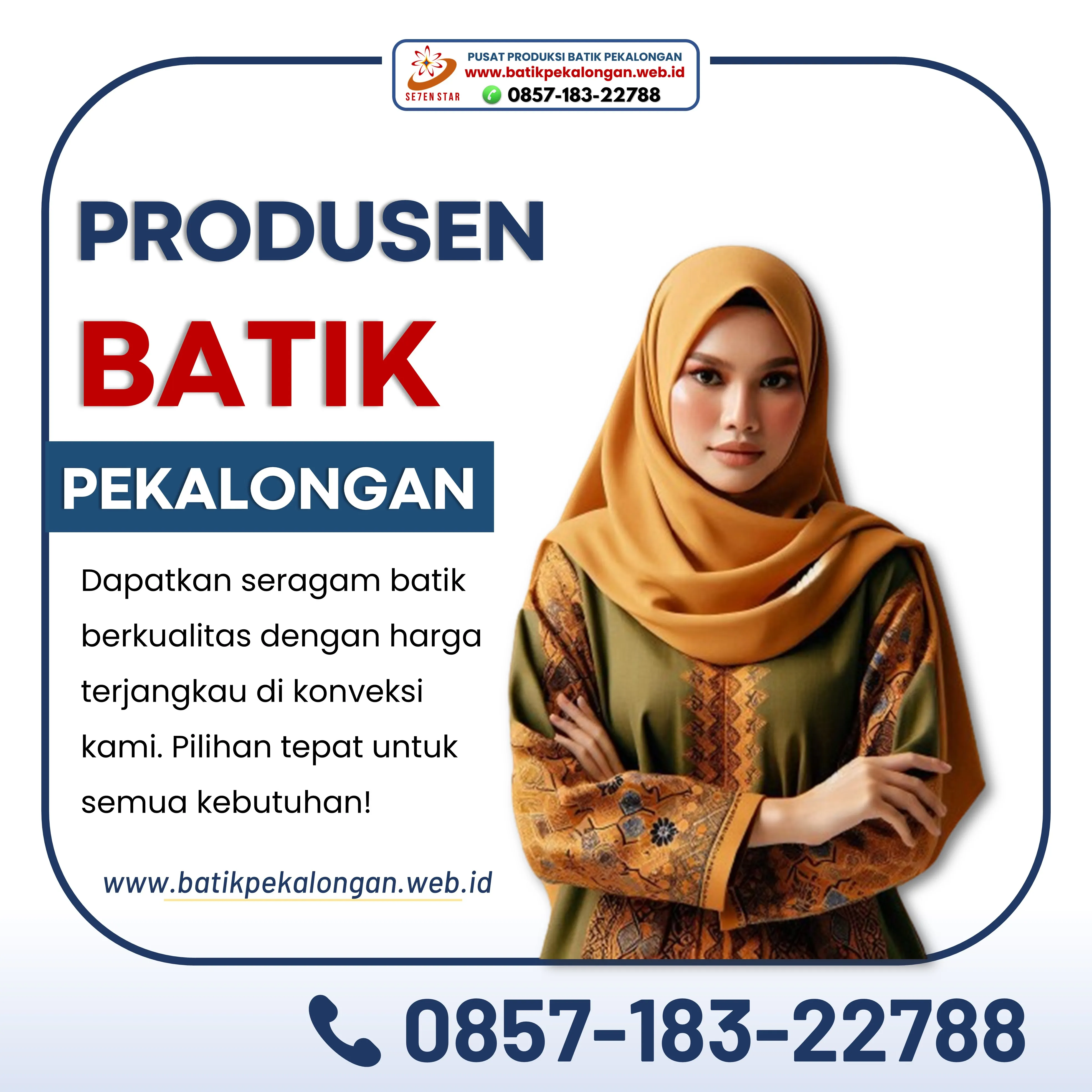 Pabrik Seragam Batik Haji Pekalongan