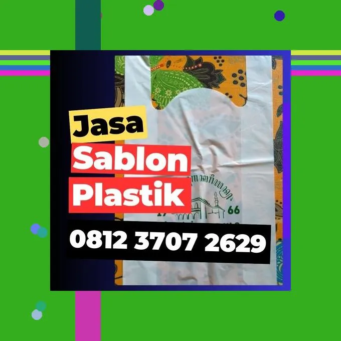 Jasa Sablon Plastik Kresek di Badung