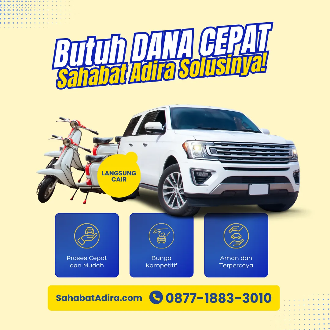0877-1883-3010, Gadai BPKB Motor Tahun Lama di Bekasi