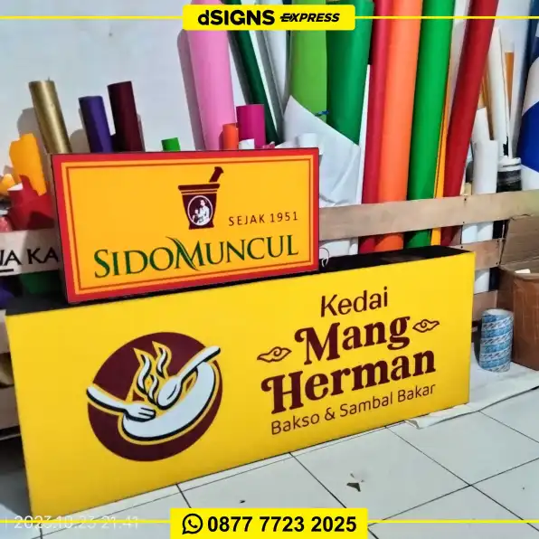 Produsen (0877-7723-2025) Reklame Toko Neon Box & Huruf Timbul Termurah