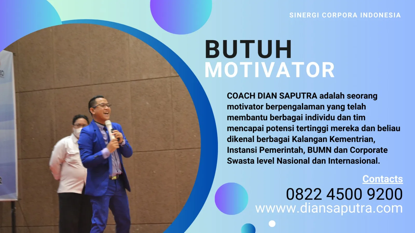 Trainer Service Excellence Kediri, Terpercaya & Solutif, Dian Saputra