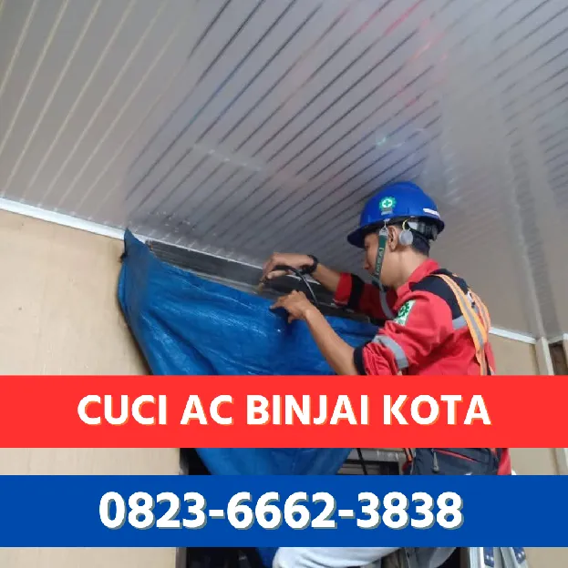 Cuci AC Kantor Binjai Kota 0823. 6662. 3838