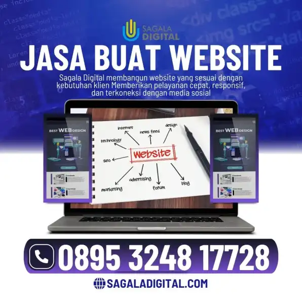 0895-3248-17728 Jasa Pembuat Web | Sagala Digital | di Ciroyom Bandung