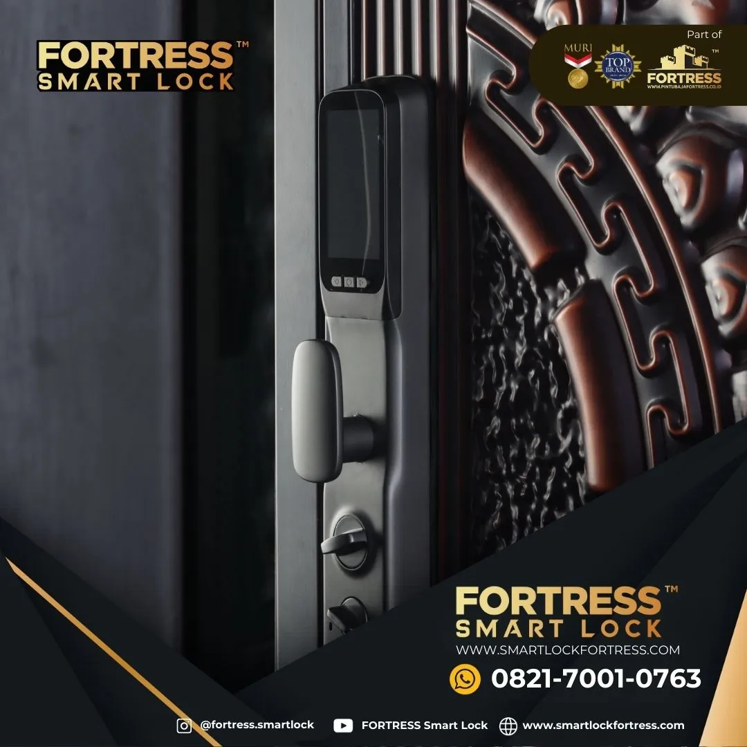 (FORTRESS) Smart Lock Door Company Di Mempawah