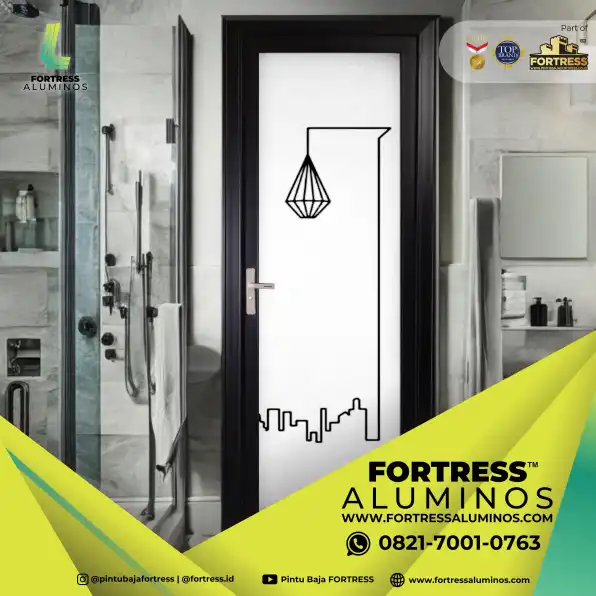 KOKOH..!! WA 0821 7001 0763 (ALUMINOS) Pintu Aluminium Kamar Mandi Di Melawi