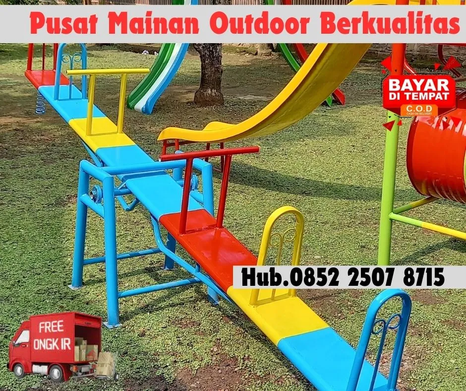 Hub 0852-2507-8715 TERPECAYA !! Perosotan Anak Tk Dan Mainan Tk Dari Besi Kec Wedi Klaten Bayar COD Free Ongkir