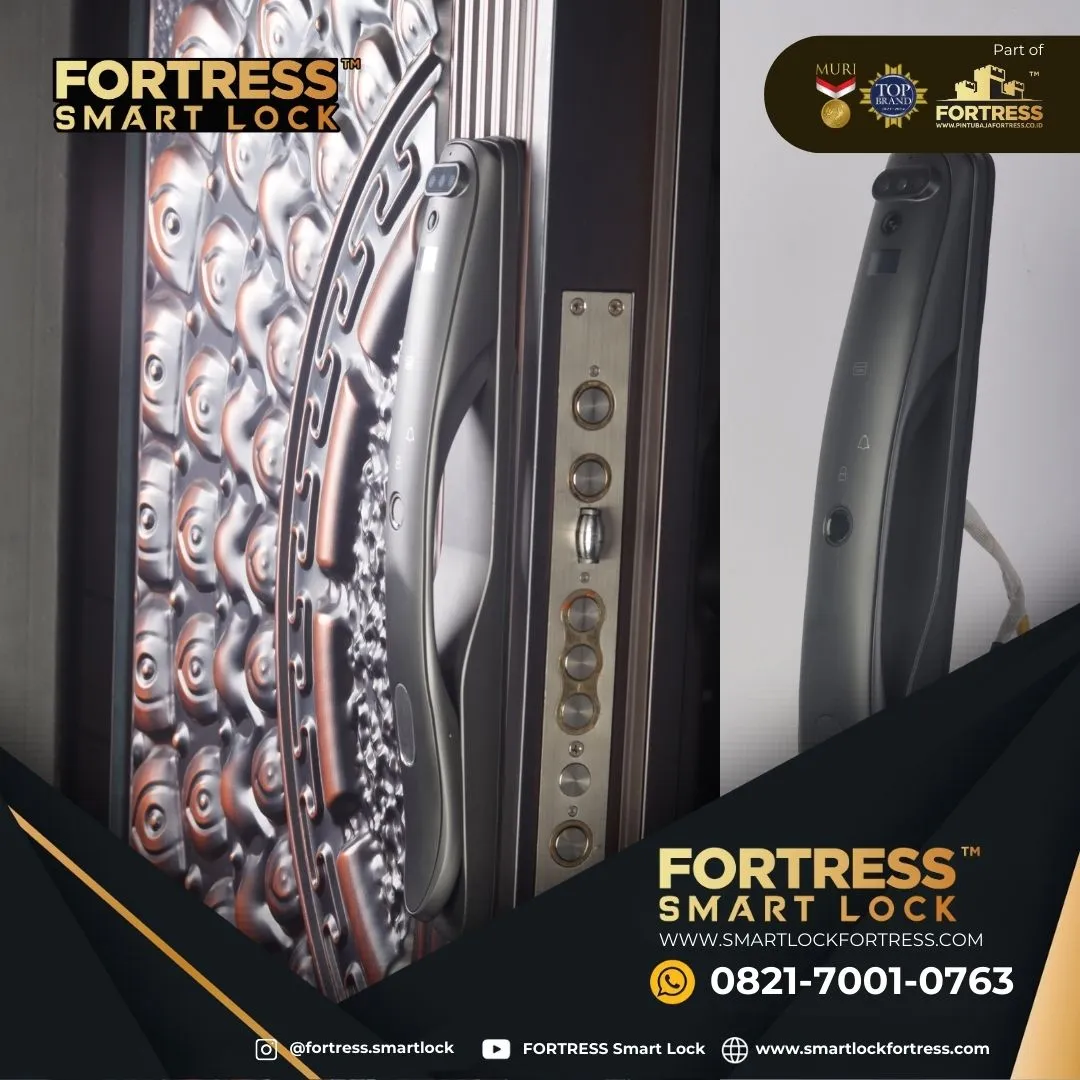 (FORTRESS) Smart Door Lock Best Di Palu