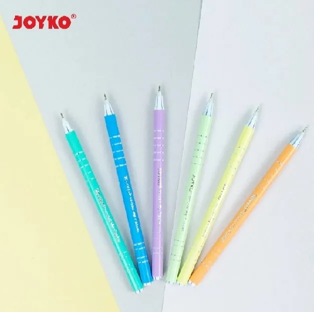 Ball Pen Pulpen Pena Joyko BP-336 My Pastel 0.7 mm 1 Box 12 Pcs