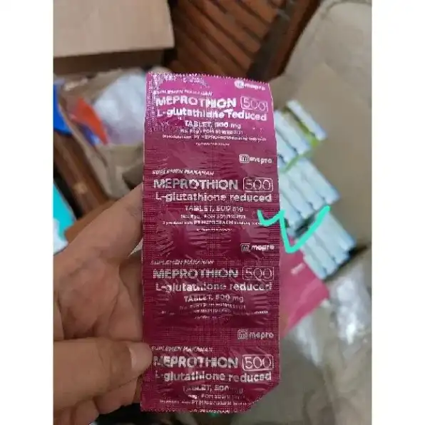 BUNDLING MEPROTHION 500MG L-Glutathion + PROXIDAN PERBOX